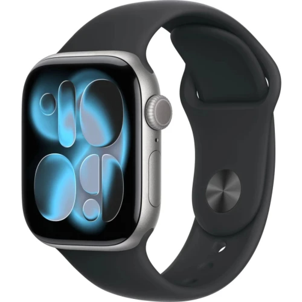 Apple Watch Series 11 GPS 42mm Space Grey Al Case Black Sport Band S/M A3331 CN MEQW4X/A CN Смарт-часы - миниатюра 5