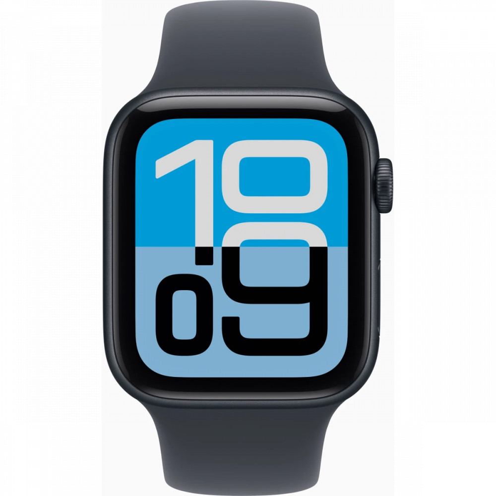 Apple Watch SE 3 44mm Midnight Aluminum Case with Midnight Sport Band M/L MEHQ4ET/A Смарт-часы - миниатюра 5