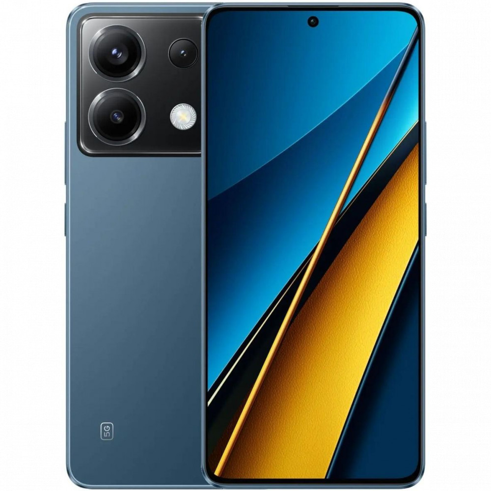 Смартфон POCO X6 5G Синий 23122PCD1G/761281 256 Гб, 12 Гб - миниатюра 12