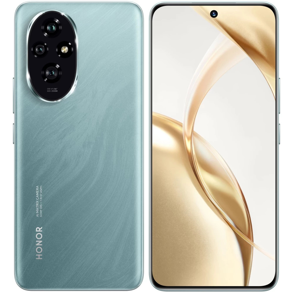 Смартфон Honor 200 (12/512GB) Emerald Green 5109BFKJ 512 Гб, 12 Гб - миниатюра 4