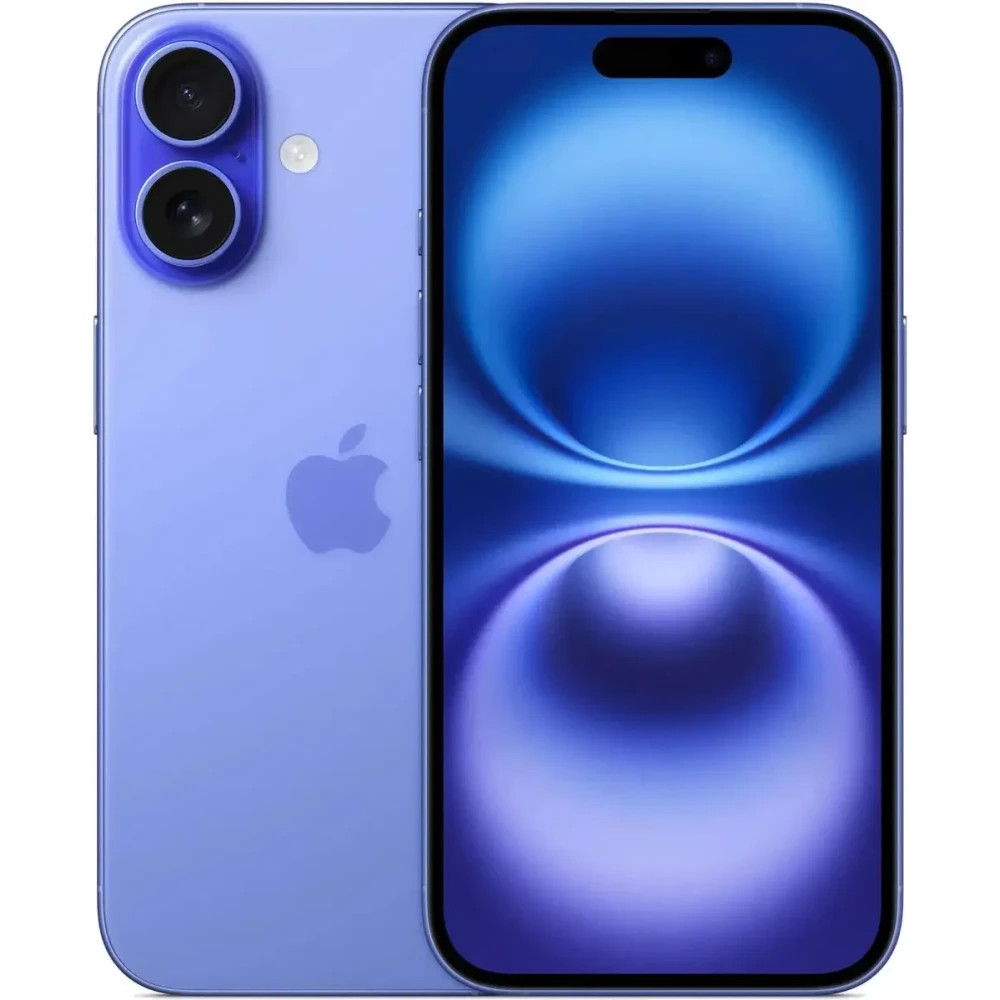 Смартфон Apple iPhone 16 128Gb Ultramarine MYEC3HN/A 128 Гб, 8 Гб - миниатюра 5