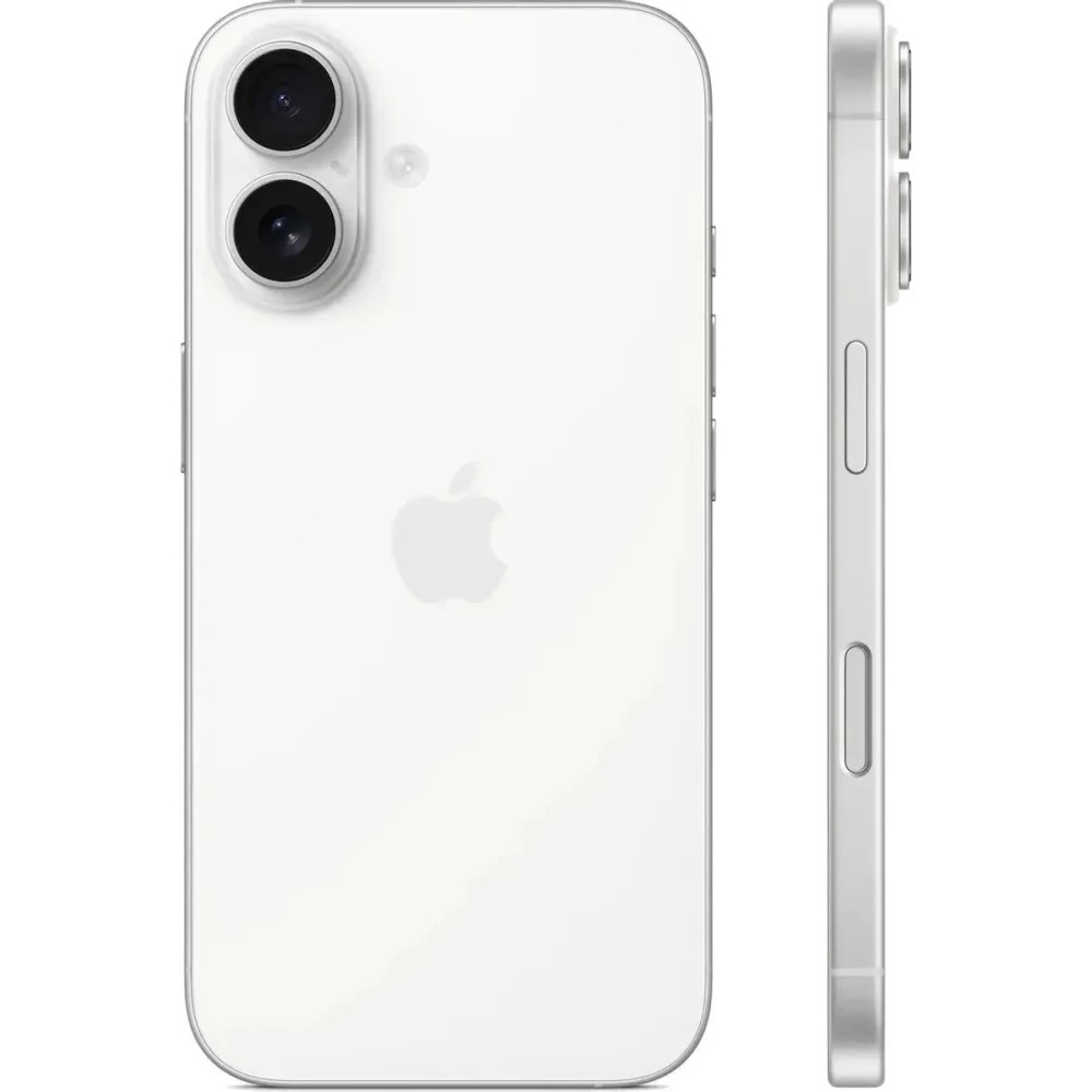 Смартфон Apple iPhone 16 128Gb White MYE93HN/A 128 Гб, 8 Гб - миниатюра 6