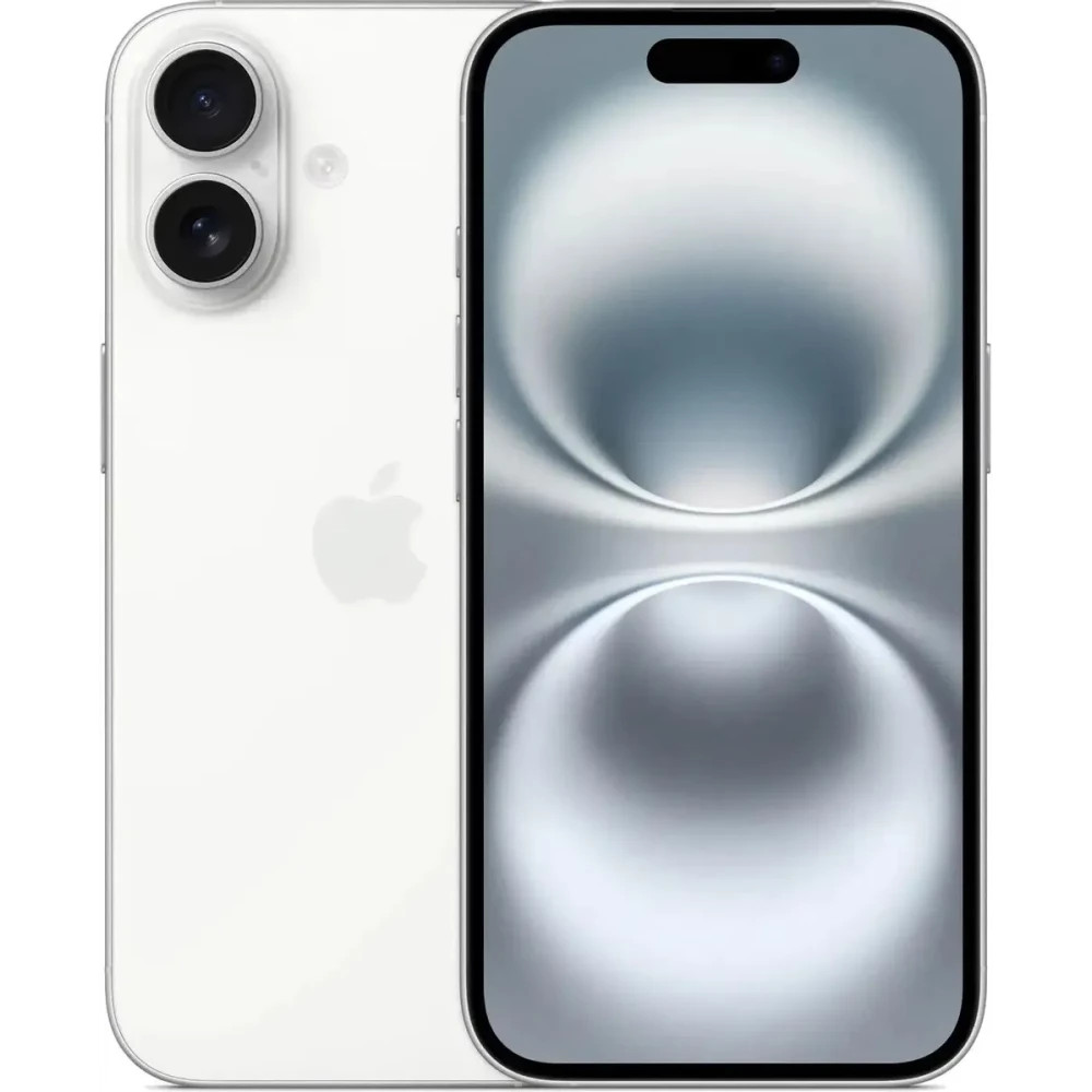 Смартфон Apple iPhone 16 128Gb White MYE93HN/A 128 Гб, 8 Гб - миниатюра 5