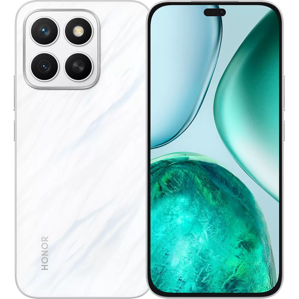 Смартфон Honor X8c Moonlight White 5109BQCV 256 Гб, 8 Гб - миниатюра 10