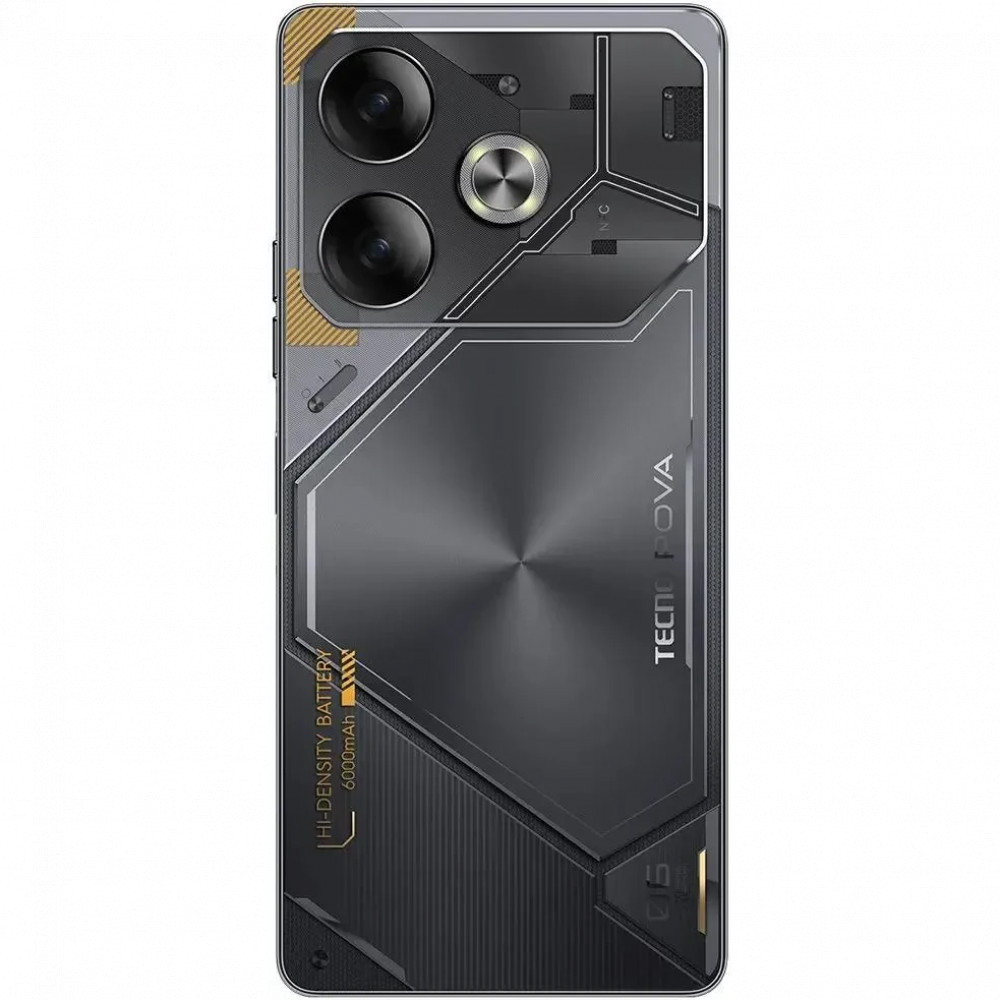 Смартфон TECNO Pova 6 8/256Gb Meteorite Grey LI7 256+8 Meteorite Grey 256 Гб, 8 Гб - миниатюра 7