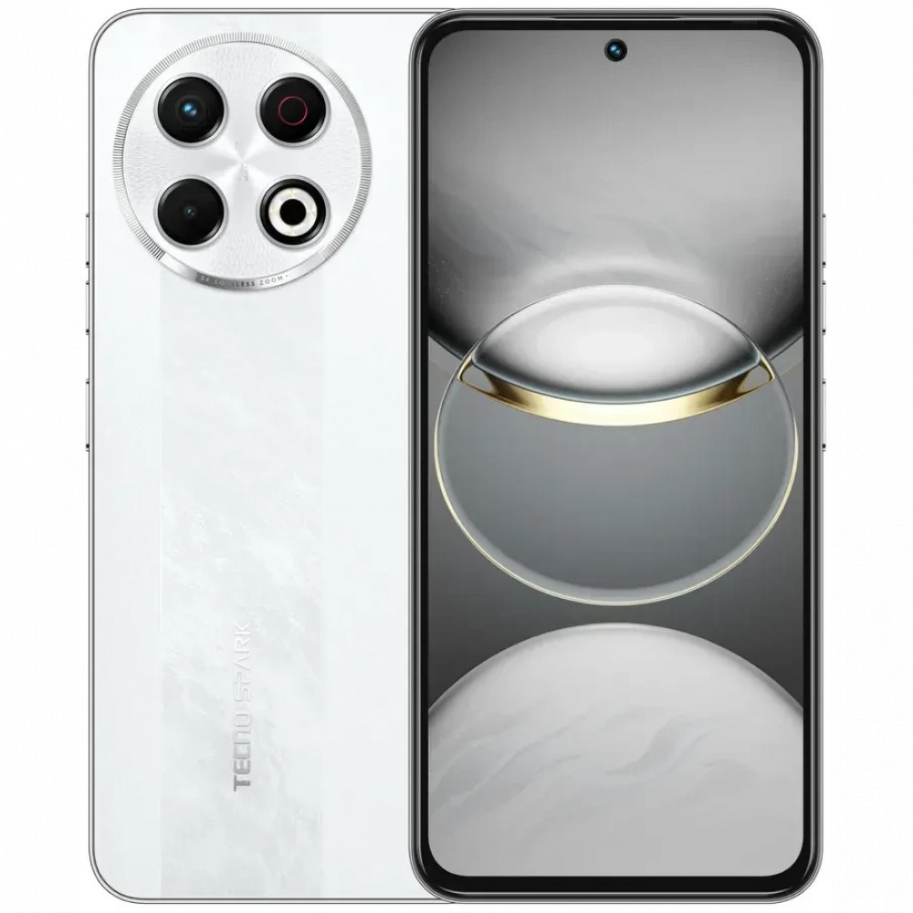 Смартфон TECNO Spark 30 Pro 8/128Gb Arctic Glow KL7 128+8 ARCTIC GLOW 128 Гб, 8 Гб - миниатюра 6