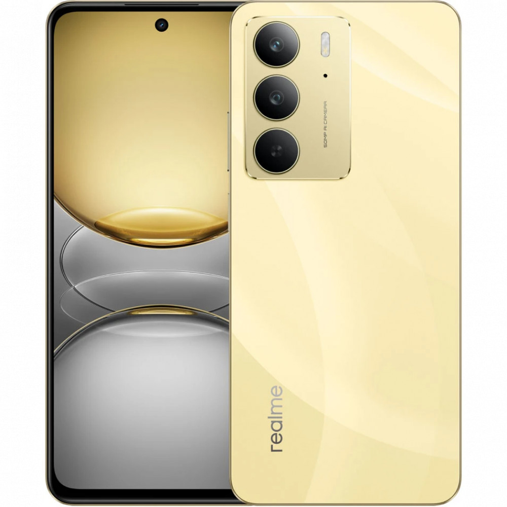 Смартфон REALME C75 8/128Gb Lightning Gold 6941764450516 128 Гб, 8 Гб - миниатюра 2