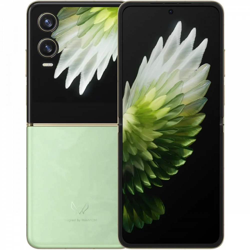 Смартфон TECNO Phantom V Flip2 8/256Gb Travertine Green ae11 256+8 travertine green 256 Гб, 8 Гб - миниатюра 10