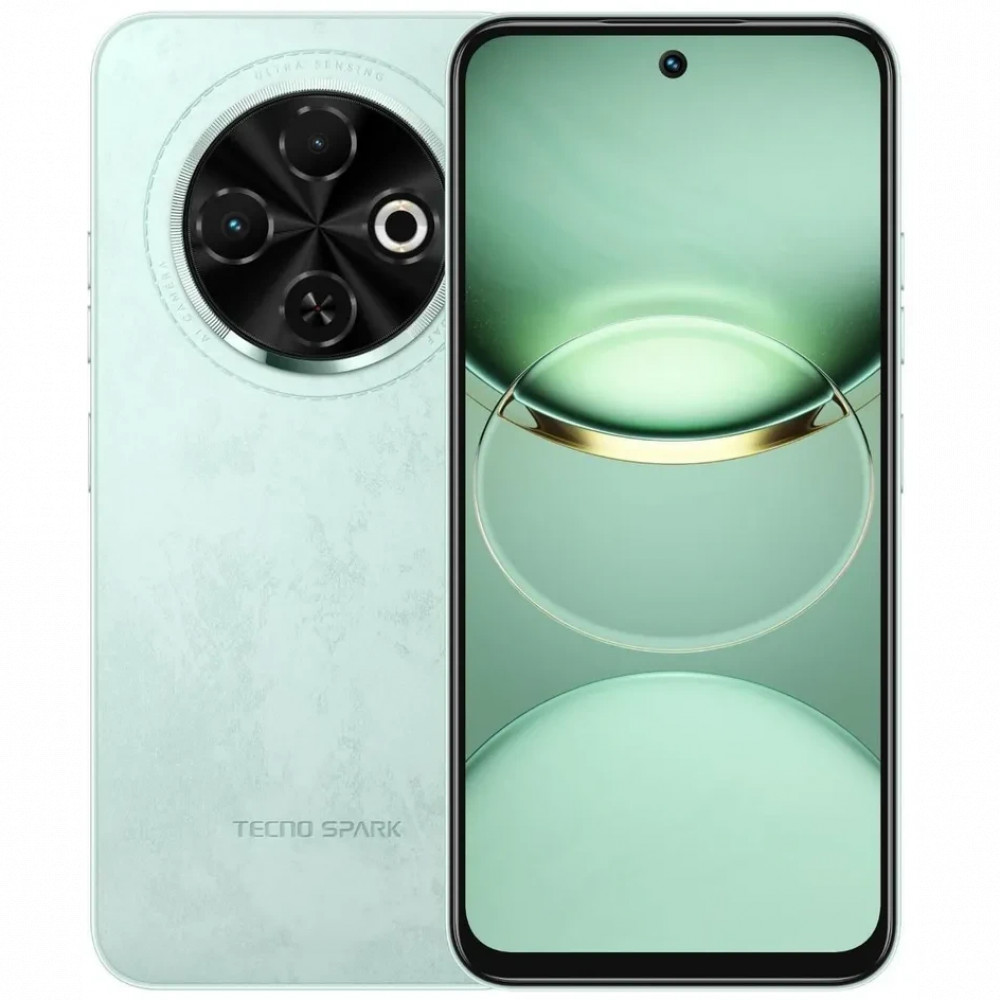 Смартфон TECNO Spark 30C 6/128Gb Magic Skin Green kl5n 128+6 magic skin green 128 Гб, 6 Гб - миниатюра 8