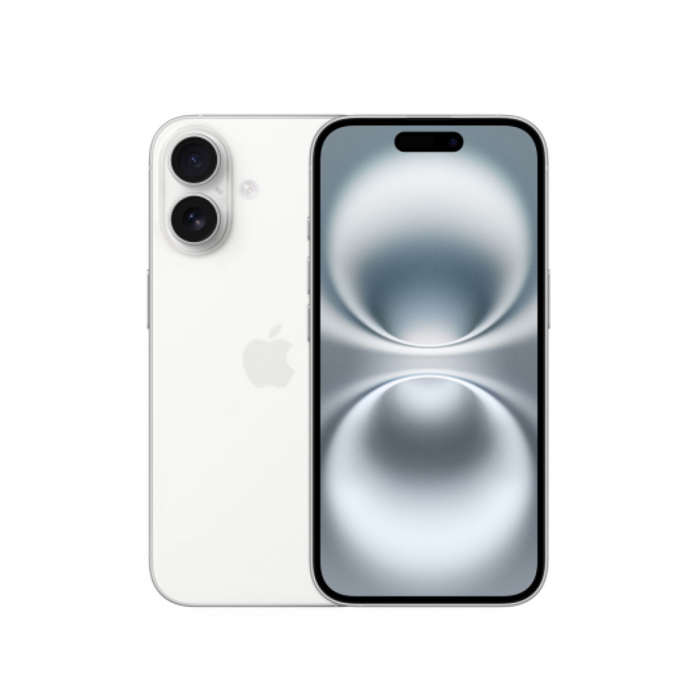 Смартфон Apple iPhone 16 128GB White MYE93HX/A 128 Гб, 8 Гб - миниатюра 5