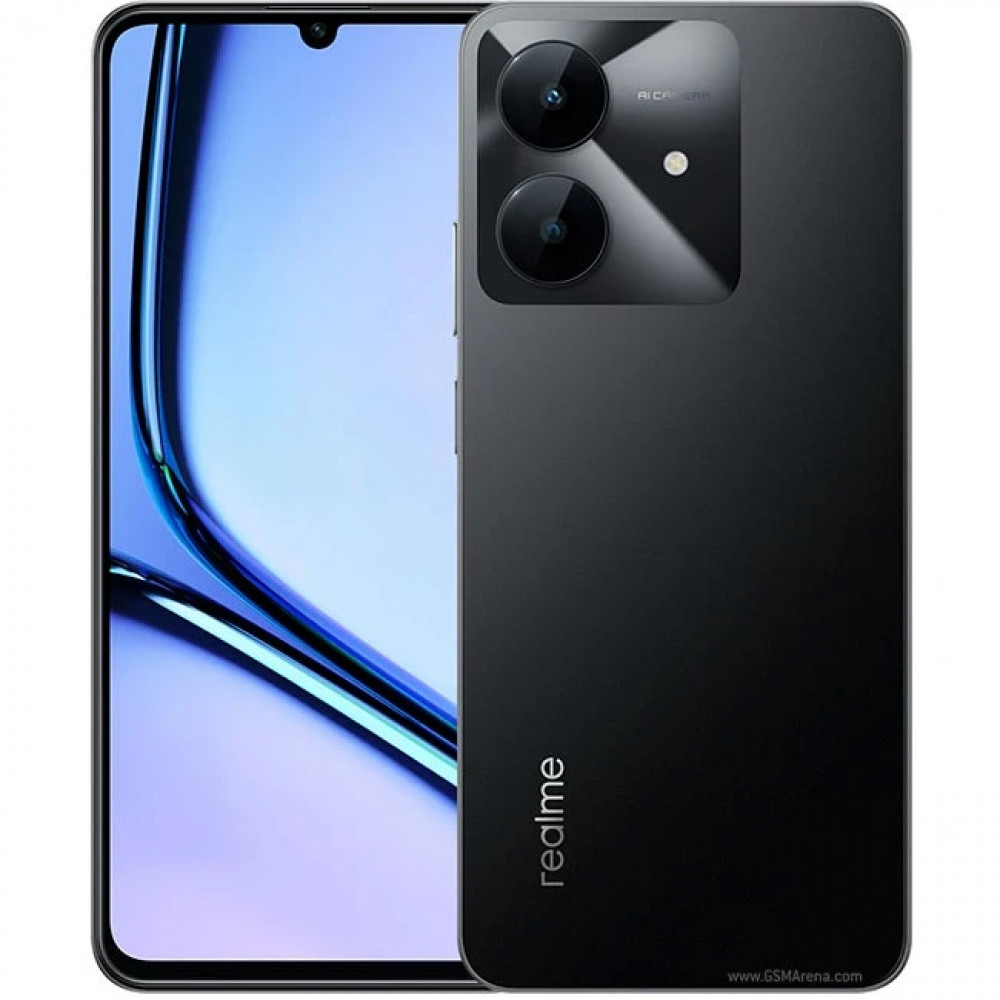 Смартфон REALME Note 60x (4/128Gb) Black 6941764448995 128 Гб, 4 Гб - миниатюра 2