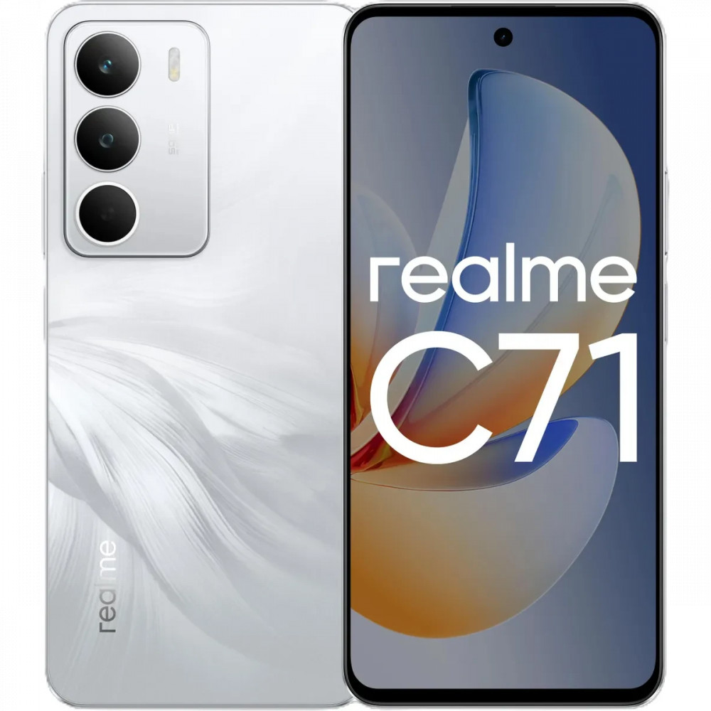 Смартфон REALME C71 6/128Gb White Swan (RMX5303) 6941764467095 128 Гб, 6 Гб - миниатюра 10