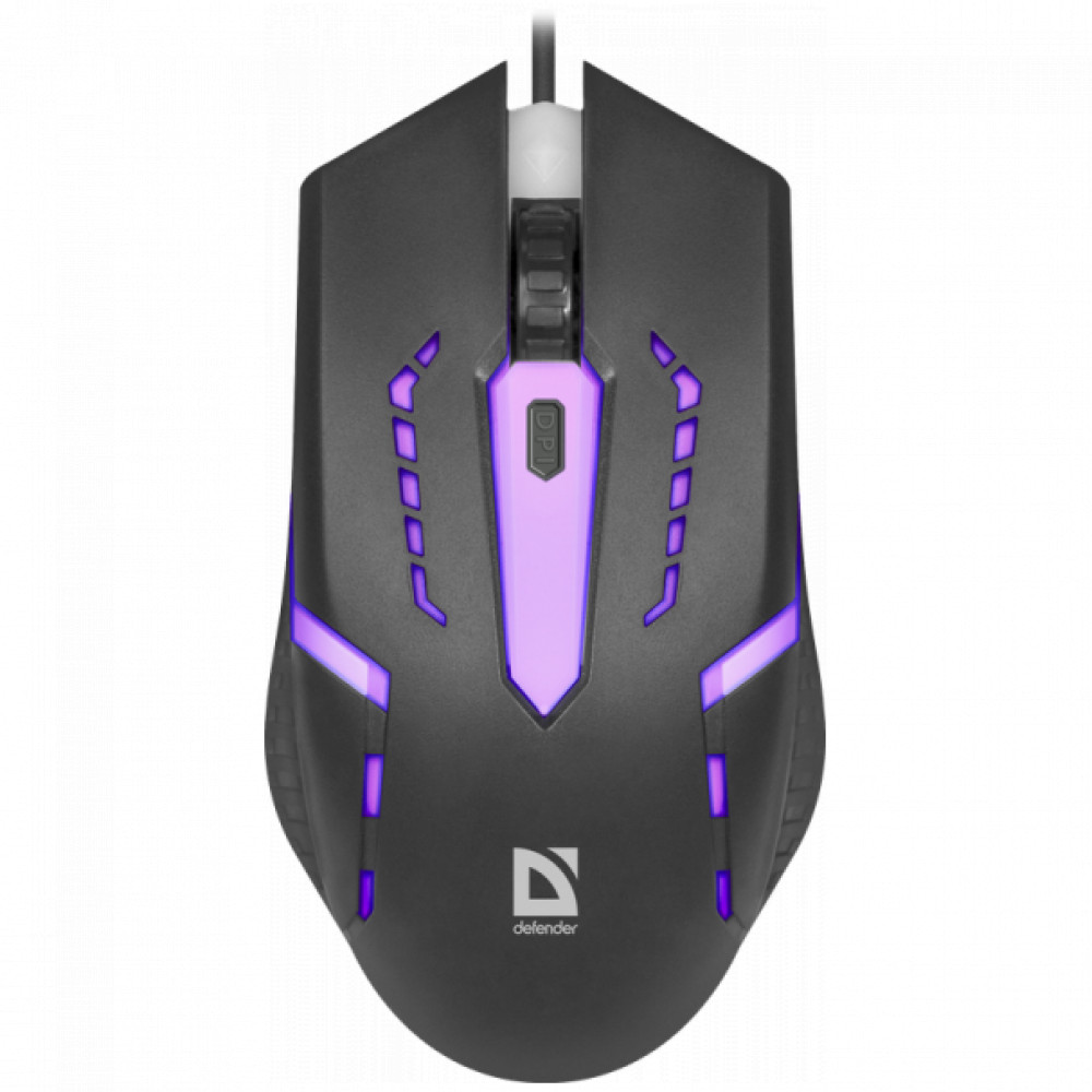 Мышь Defender FLASH MB-600L 52600 Игровые, Проводная - миниатюра 6