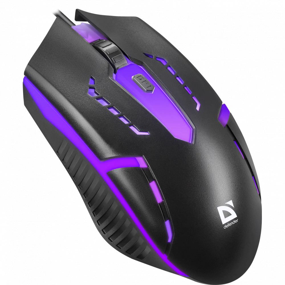 Мышь Defender FLASH MB-600L 52600 Игровые, Проводная - миниатюра 9
