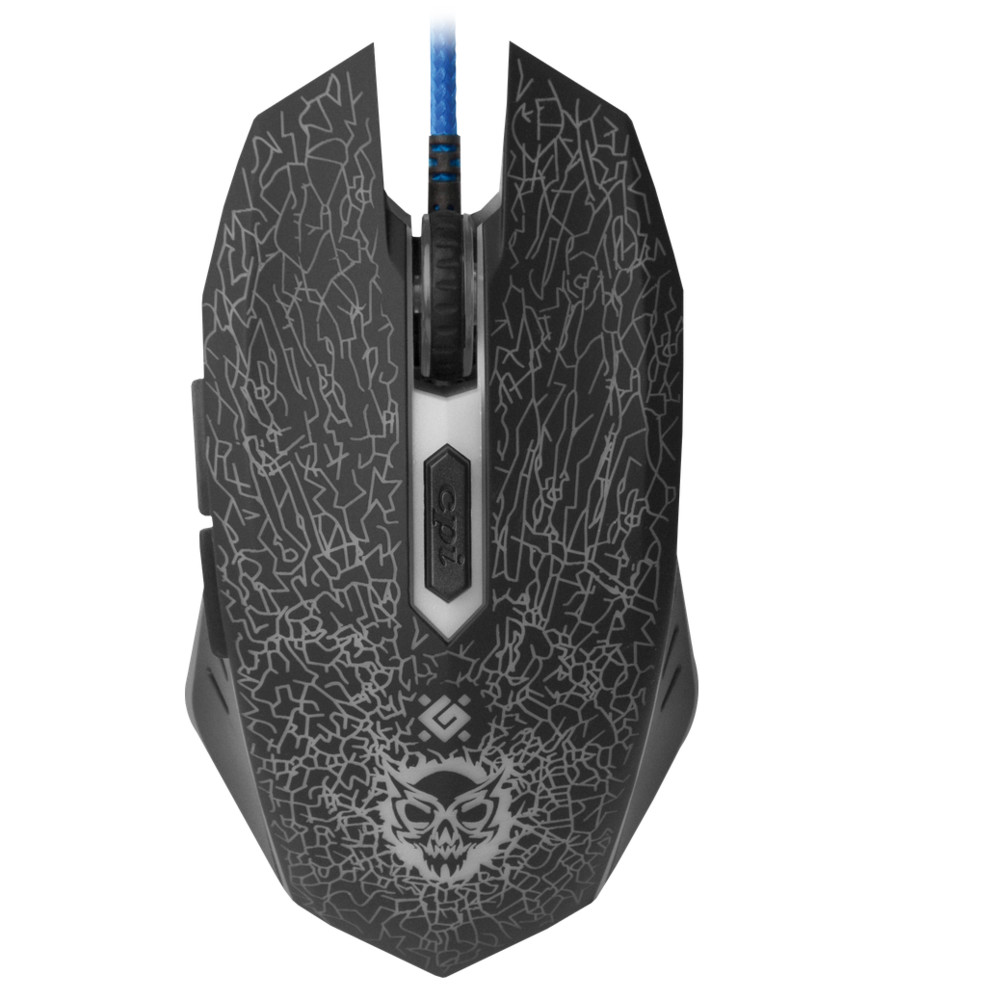 Мышь Defender Shock GM-110L + Коврик Игровые, Проводная - миниатюра 4