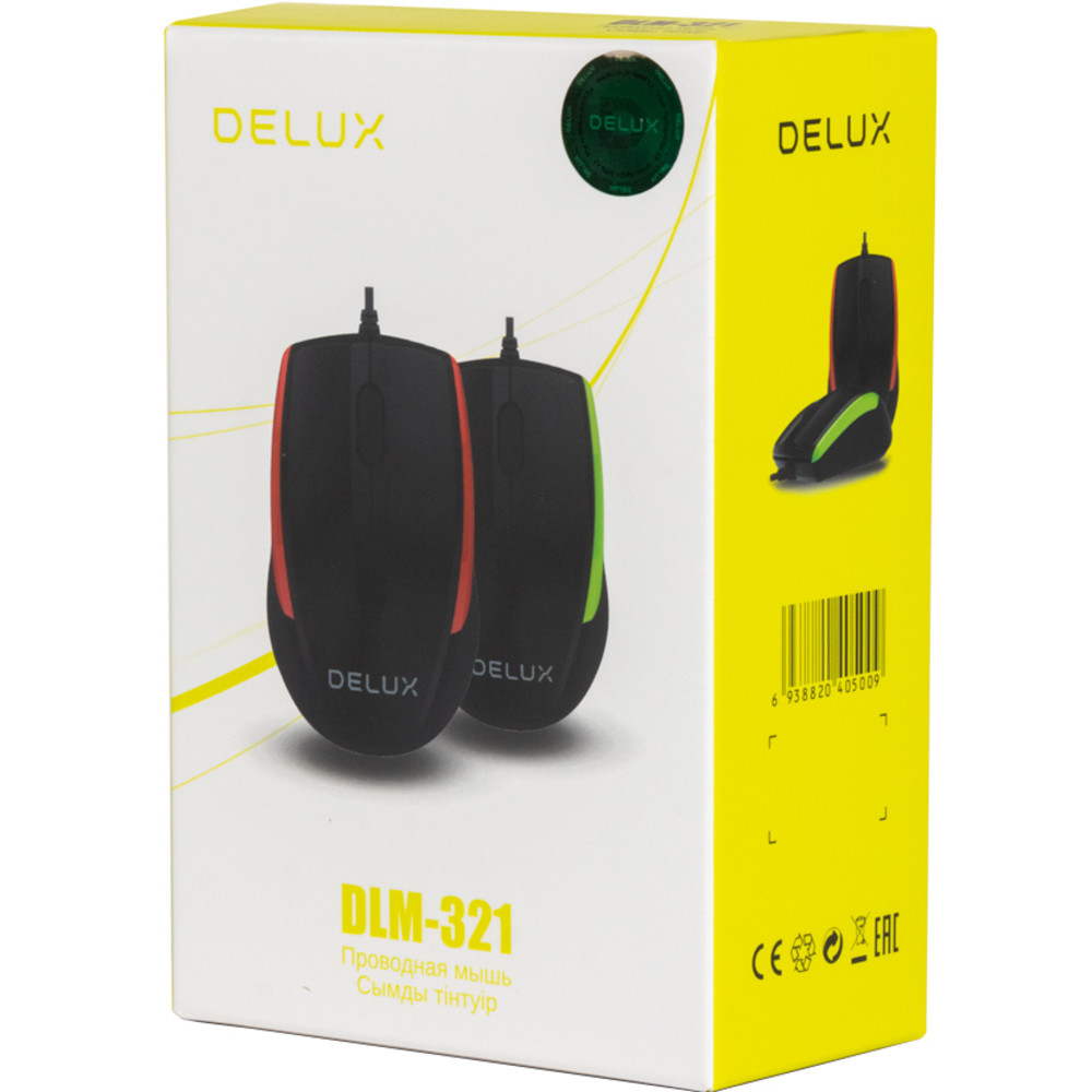Мышь Deluxe DLM-321OGB Бюджетные, Беспроводная - миниатюра 6