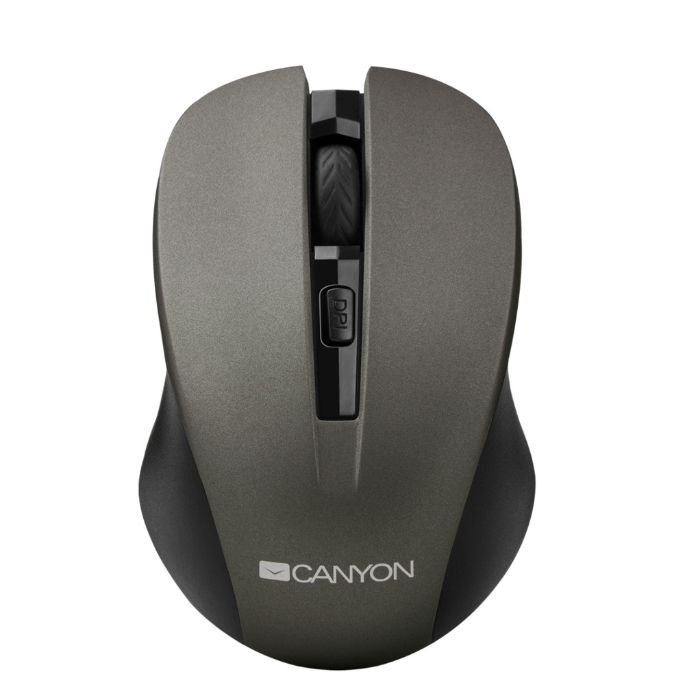 Мышь Canyon CNE-CMSW1G - Grey Бюджетные, Беспроводная - миниатюра 3