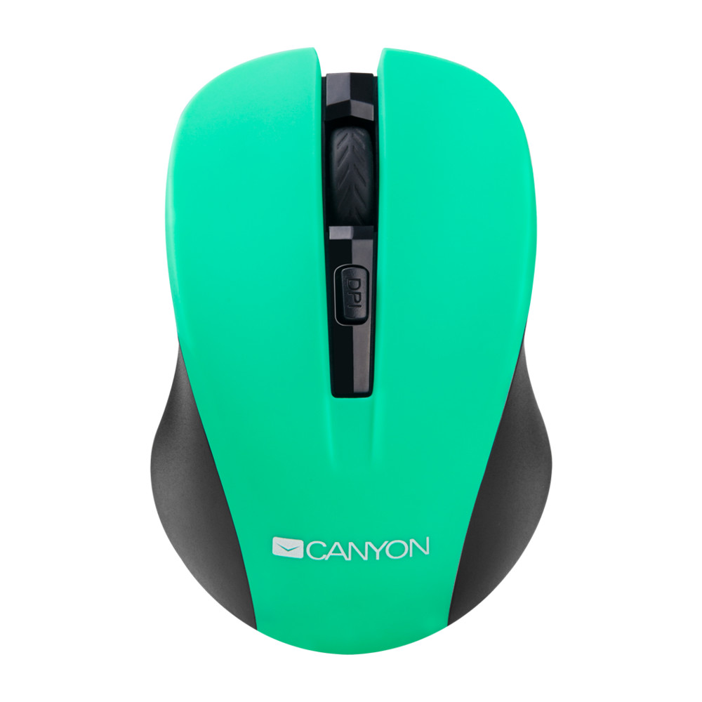 Мышь Canyon CNE-CMSW1GR - Green Бюджетные, Беспроводная - миниатюра 3