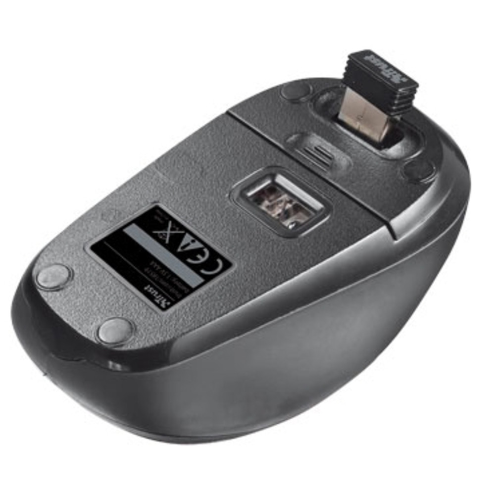 Мышь Trust Yvi Mini Black Бюджетные, Беспроводная - миниатюра 6