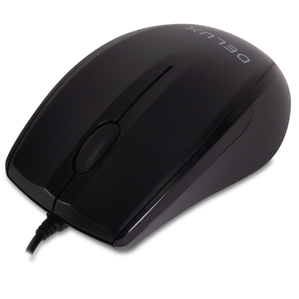 Мышь Deluxe Delux DLM-321OUB Black Бюджетные, Проводная - миниатюра 4