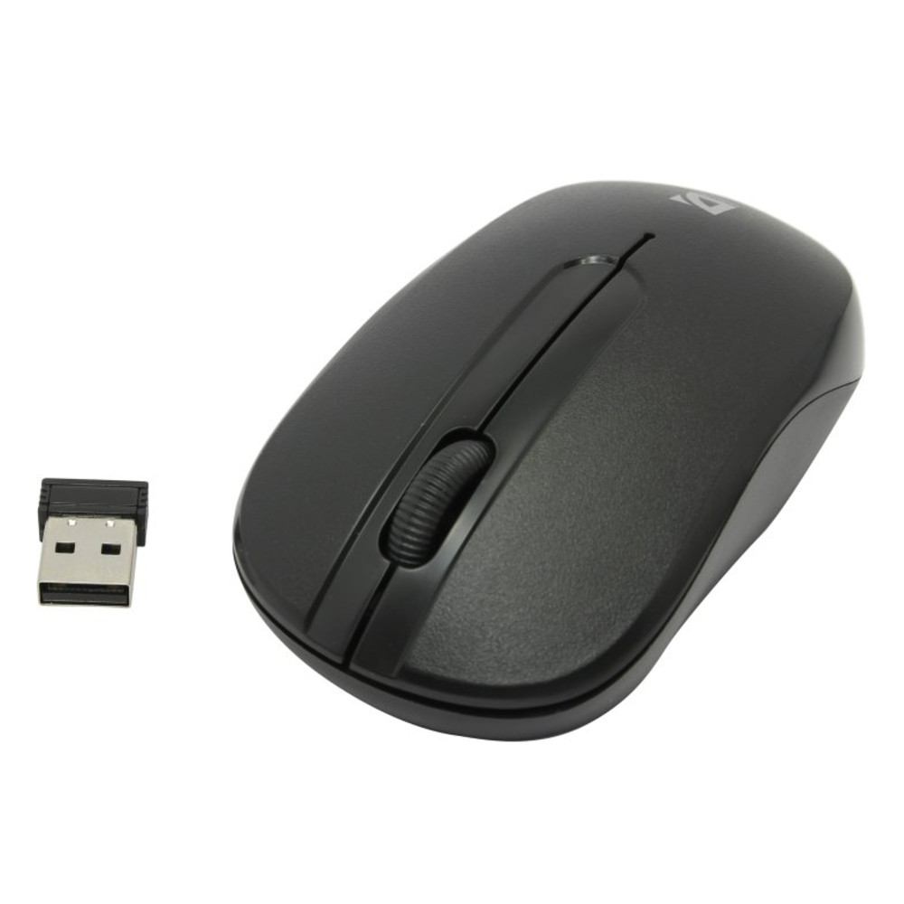 Мышь Defender Datum MM-285 Black Бюджетные, Беспроводная - миниатюра 2