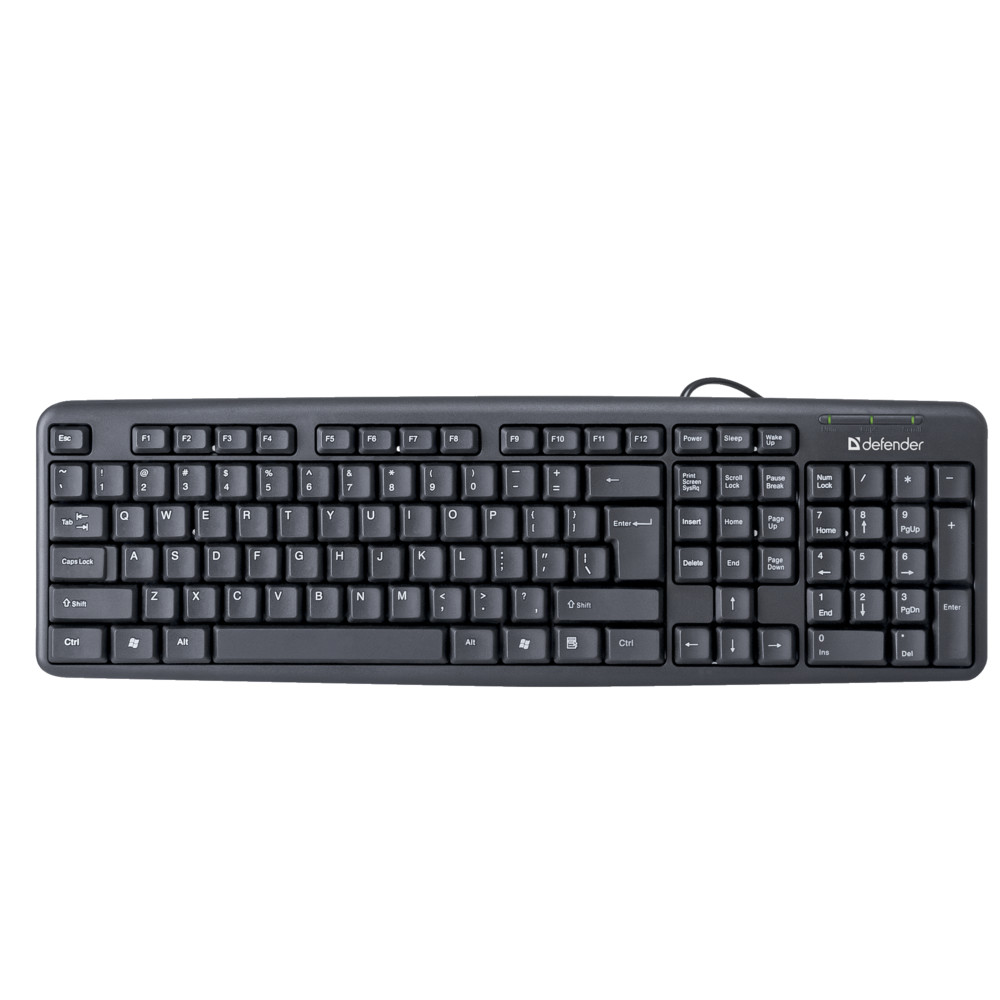 Клавиатура Defender Element HB-520 Проводная, USB - миниатюра 6