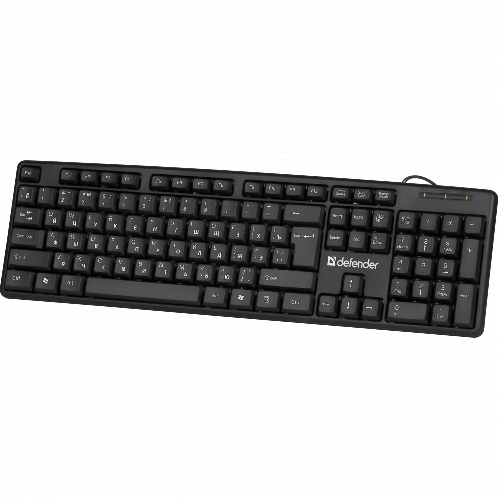 Клавиатура Defender Element HB-520 Проводная, USB - миниатюра 8
