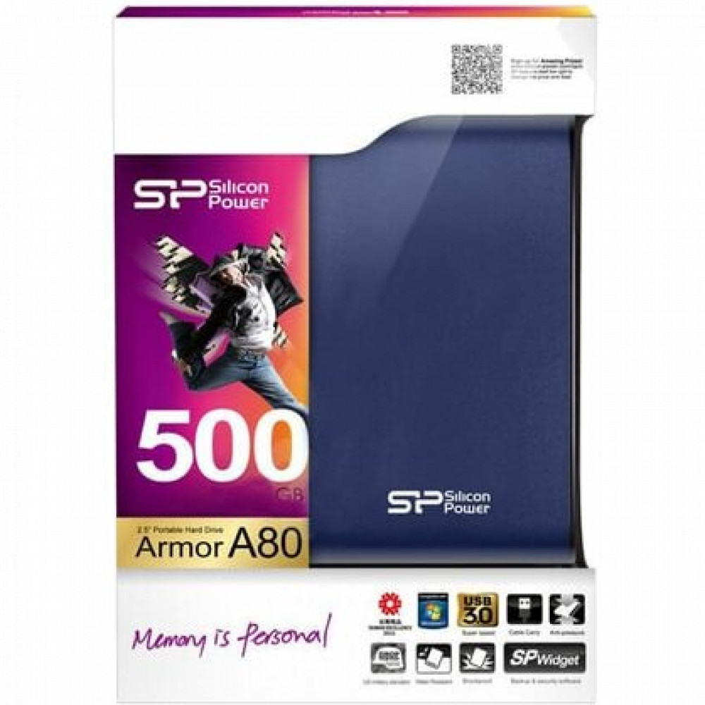 Внешние накопители Silicon Power Armor A80 SP010TBPHDA80S3B 1 ТБ - миниатюра 5