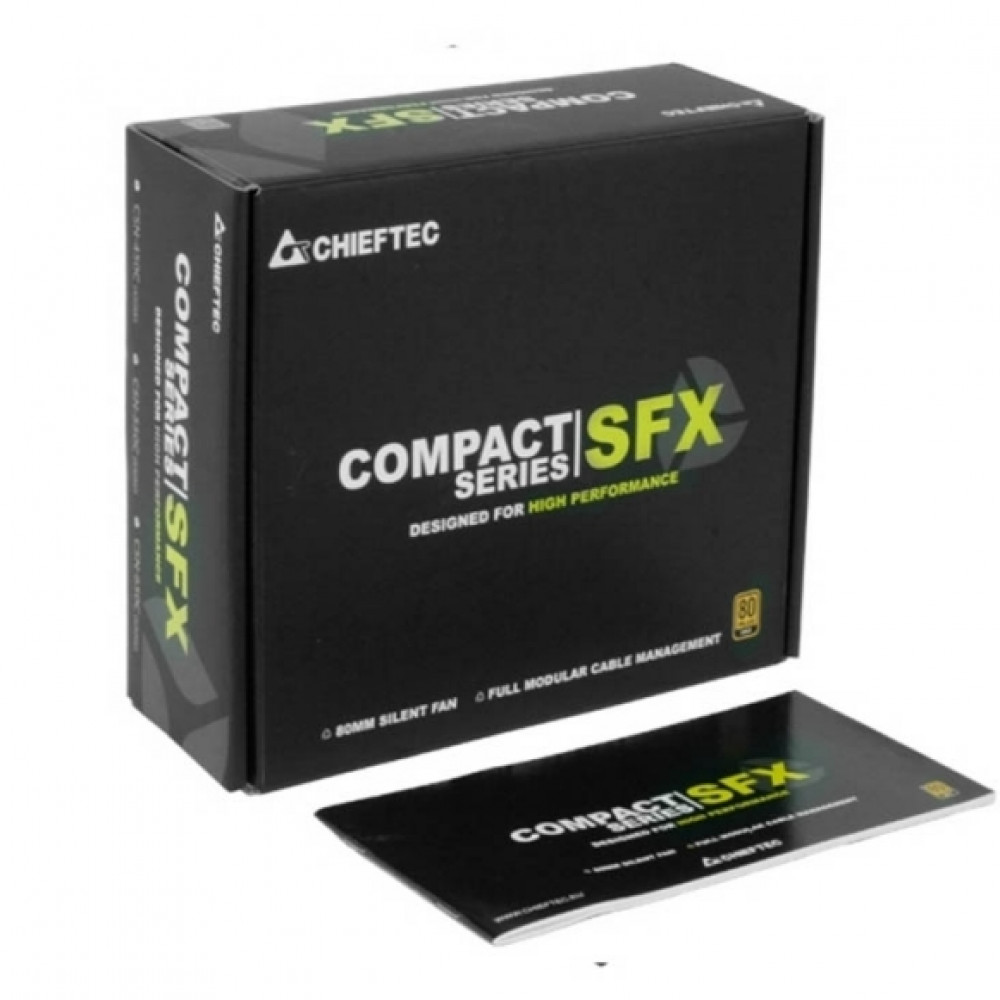 Блок питания Chieftec Compact CSN-650C SFX 80PLUS GOLD 650W Box 650 Вт - миниатюра 8