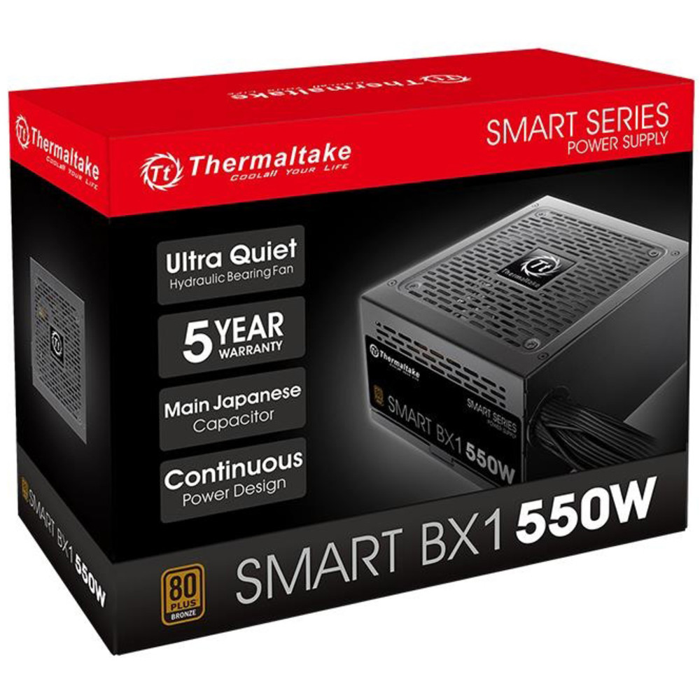 Блок питания Thermaltake Smart BX1 550W PS-SPD-0550NNSABE-1 550 Вт - миниатюра 12