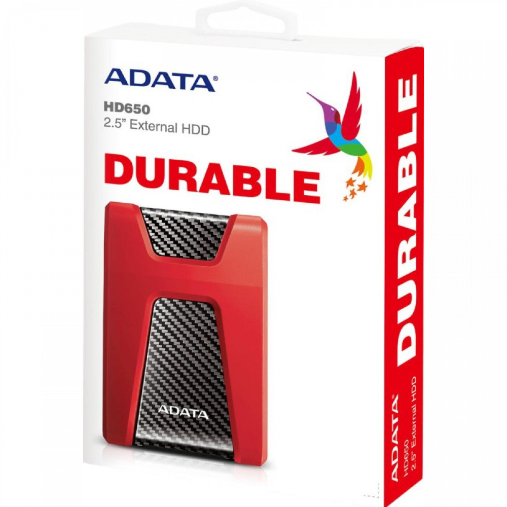 Внешние накопители A-Data HD650 DashDrive Durable 2.5" AHD650-1TU31-CRD 1 ТБ - миниатюра 8