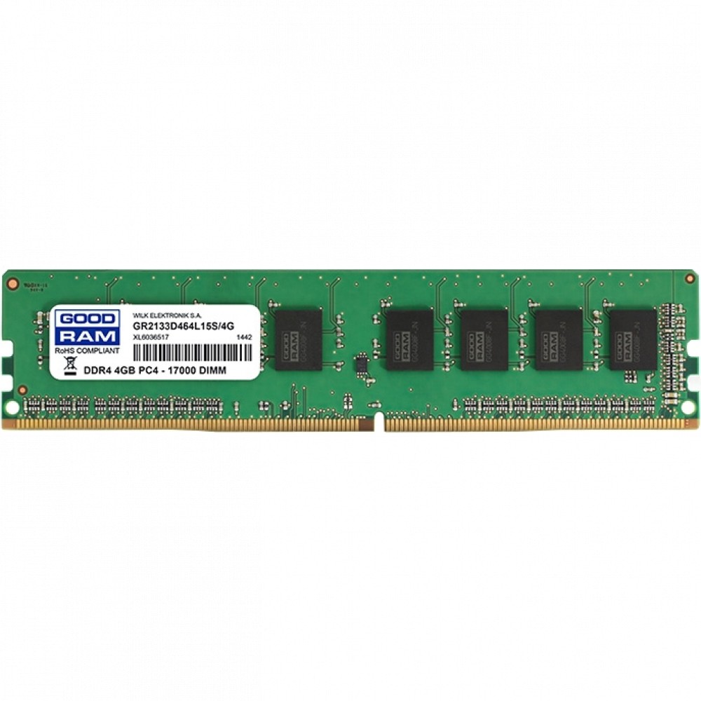 ОЗУ GoodRam GR2666D464L19/16G DIMM, DDR4, 16 Гб, 2666 МГц - миниатюра 2