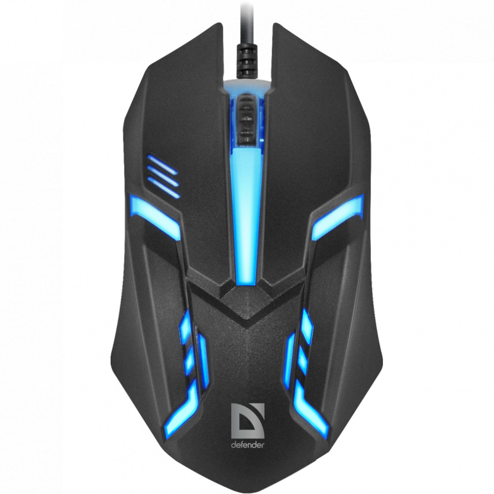 Мышь Defender Hit MB-550 B 52550 Игровые, Проводная - миниатюра 2