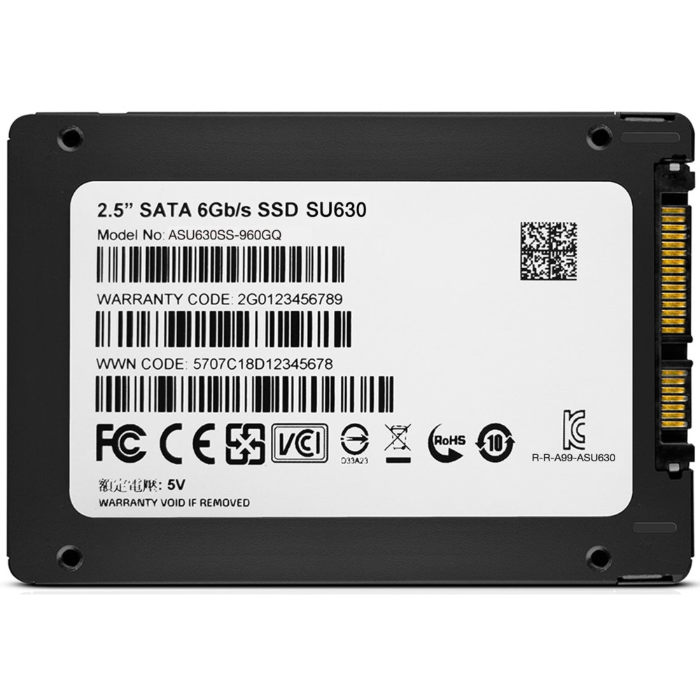 Жесткий диск A-Data Ultimate SU630 ASU630SS-240GQ-R SSD (твердотельные), 240 ГБ, 2.5 дюйма, SATA - миниатюра 10