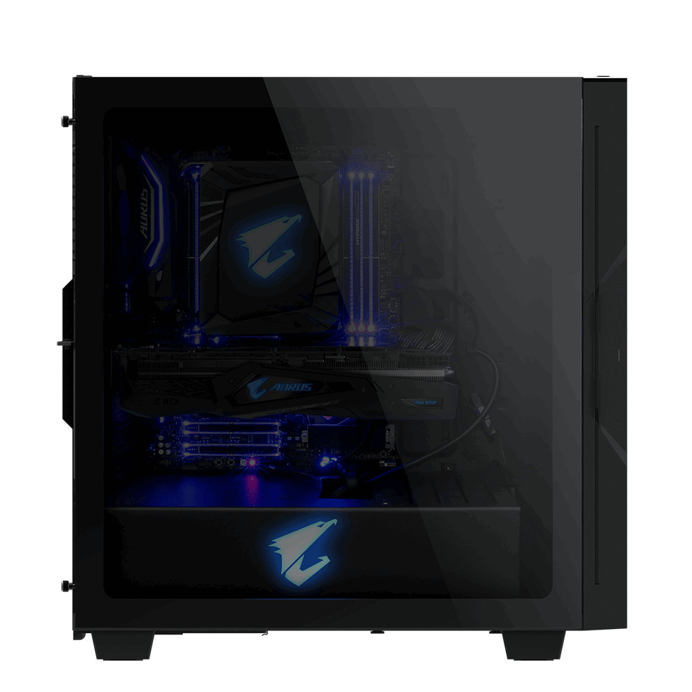 Корпус Gigabyte AORUS C300 GLASS GB-AC300G - миниатюра 7