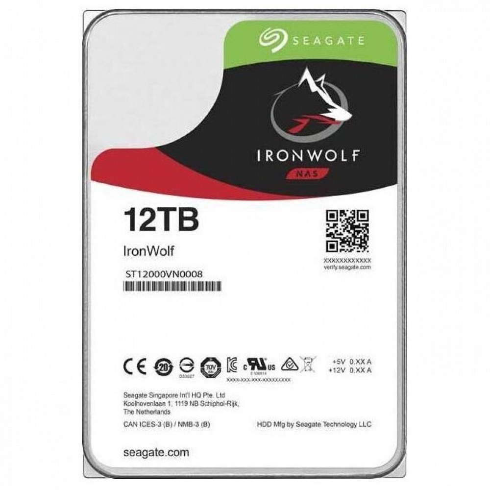 Жесткий диск Seagate Ironwolf Guardian ST12000VN0008 HDD (классические), 12 ТБ, 3.5 дюйма, SATA - миниатюра 5