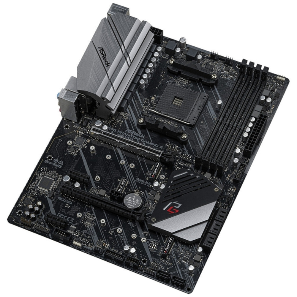 Материнская плата ASRock X570 Phantom Gaming 4 X570PHANTOMGAMING4 ATX, AMD AM4 - миниатюра 8
