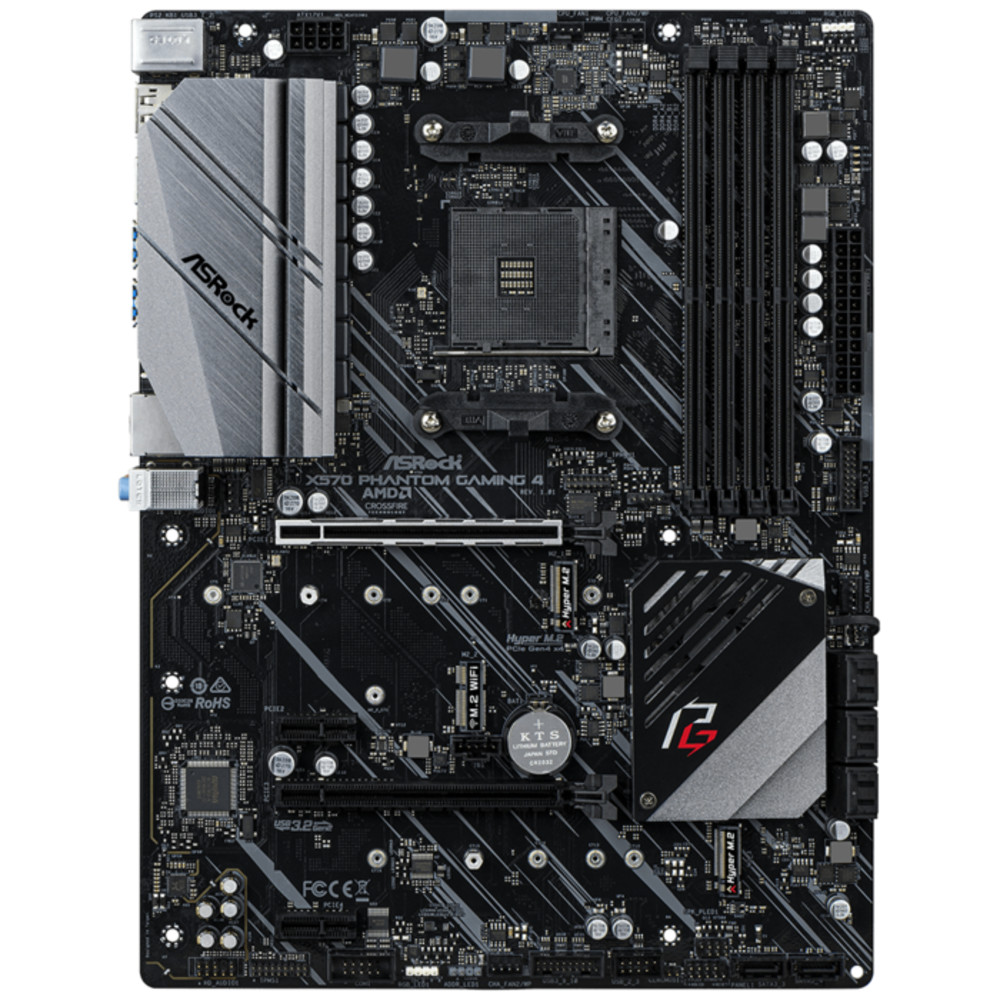 Материнская плата ASRock X570 Phantom Gaming 4 X570PHANTOMGAMING4 ATX, AMD AM4 - миниатюра 7