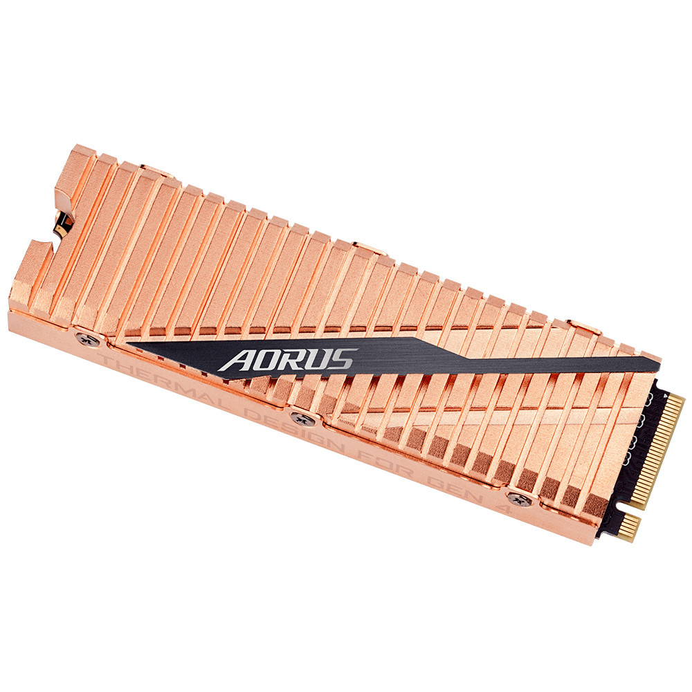 Жесткий диск Gigabyte AORUS NVMe Gen4 SSD GP-ASM2NE6200TTTD SSD (твердотельные), 2 ТБ, M.2, PCIe - миниатюра 5