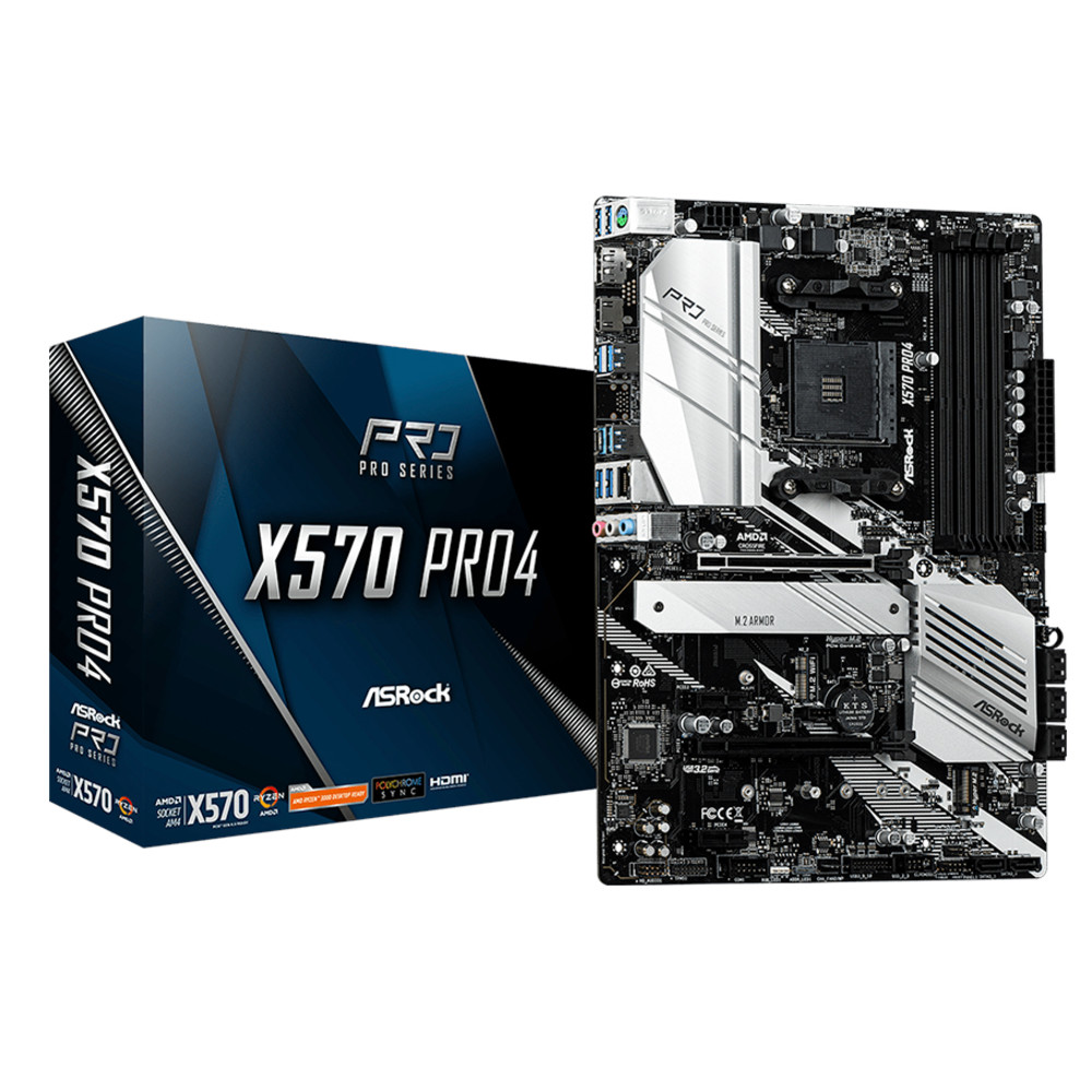 Материнская плата ASRock X570 PRO4 ATX, AMD AM4 - миниатюра 10