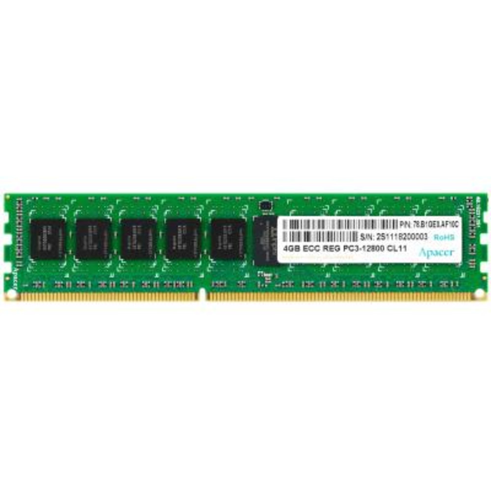 ОЗУ Apacer 4 Гб DL.04G2K.KAM DIMM, DDR3, 4 Гб, 1600 МГц - миниатюра 2