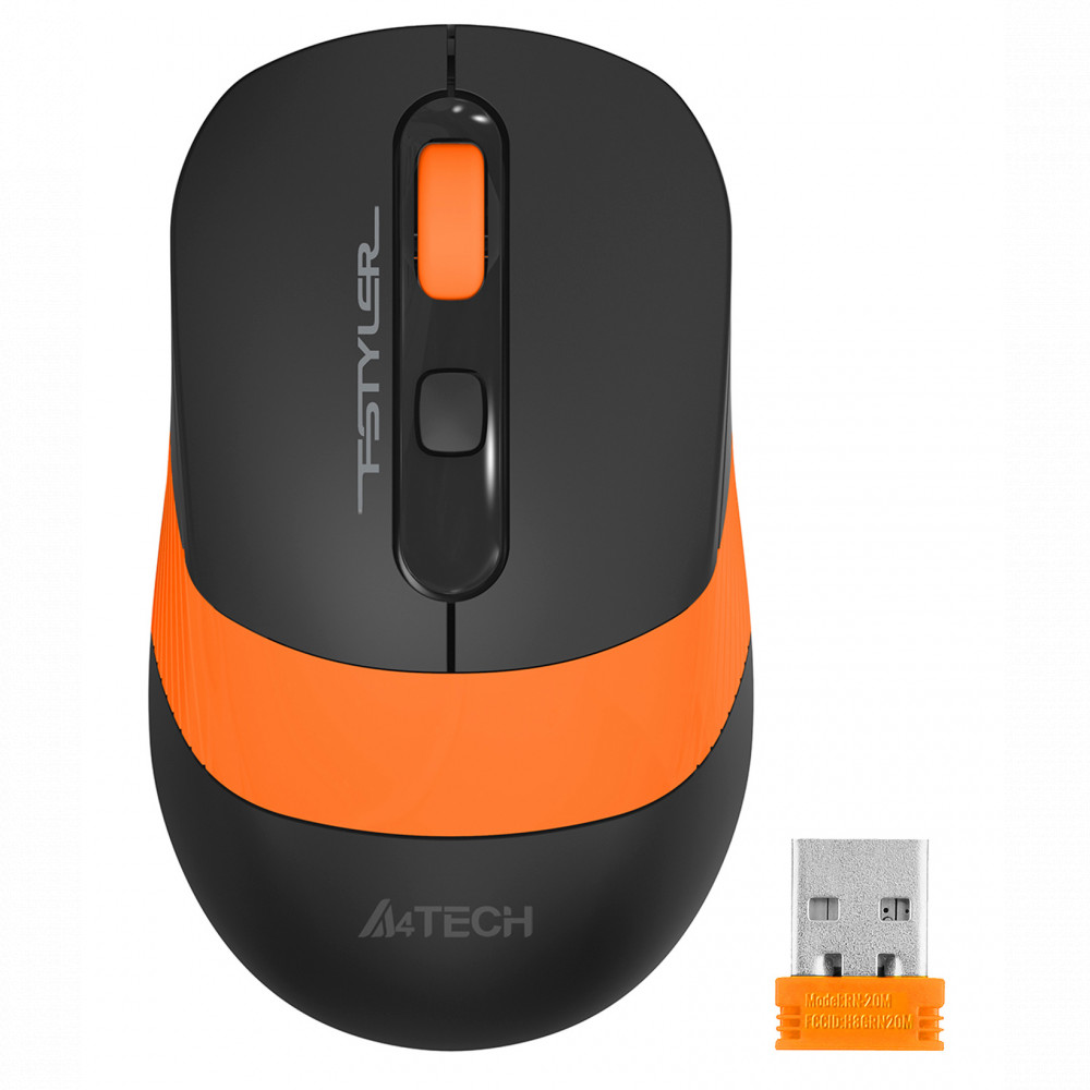 Мышь A4Tech A4 Fstyler FG10 FG10 ORANGE - миниатюра 2