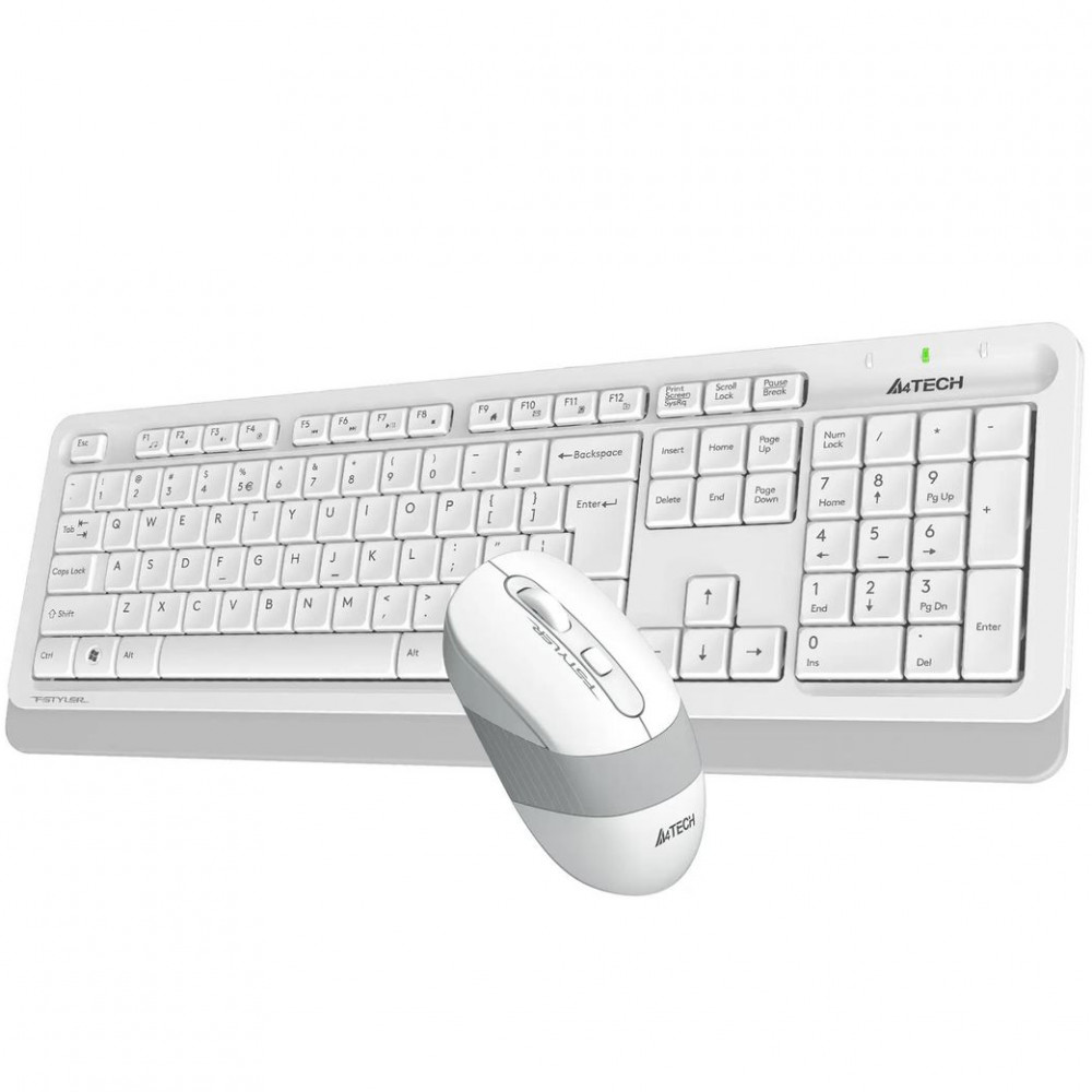 Клавиатура + мышь A4Tech Fstyler FG1010 White FG1010 WHITE - миниатюра 15