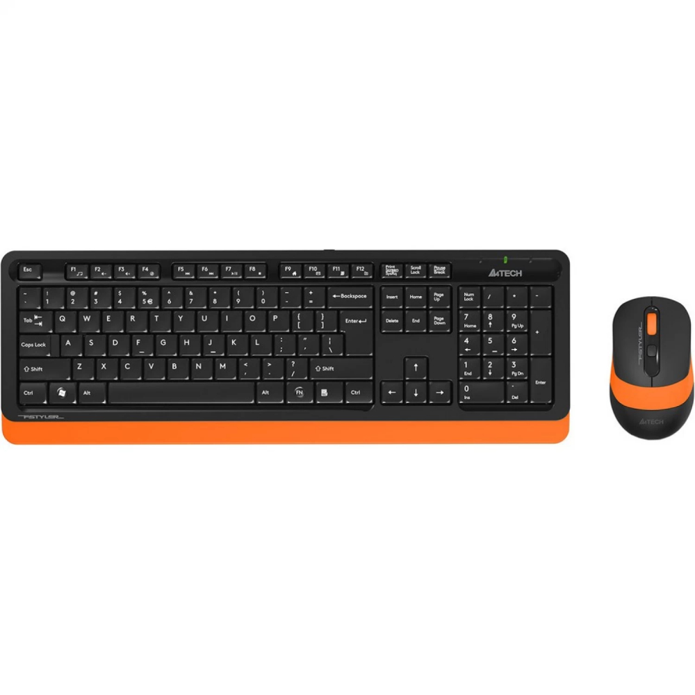 Клавиатура + мышь A4Tech Fstyler FG1010 Orange FG1010 ORANGE - миниатюра 13