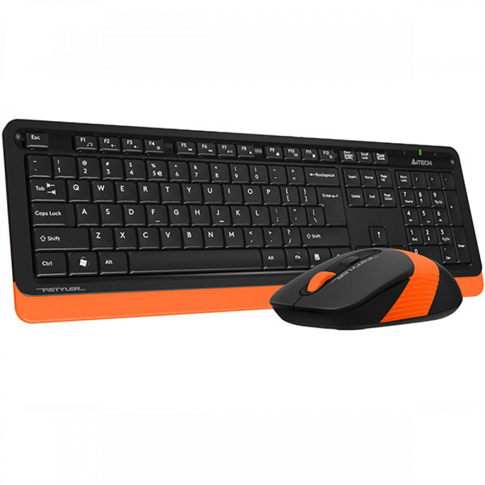 Клавиатура + мышь A4Tech Fstyler FG1010 Orange FG1010 ORANGE - миниатюра 14