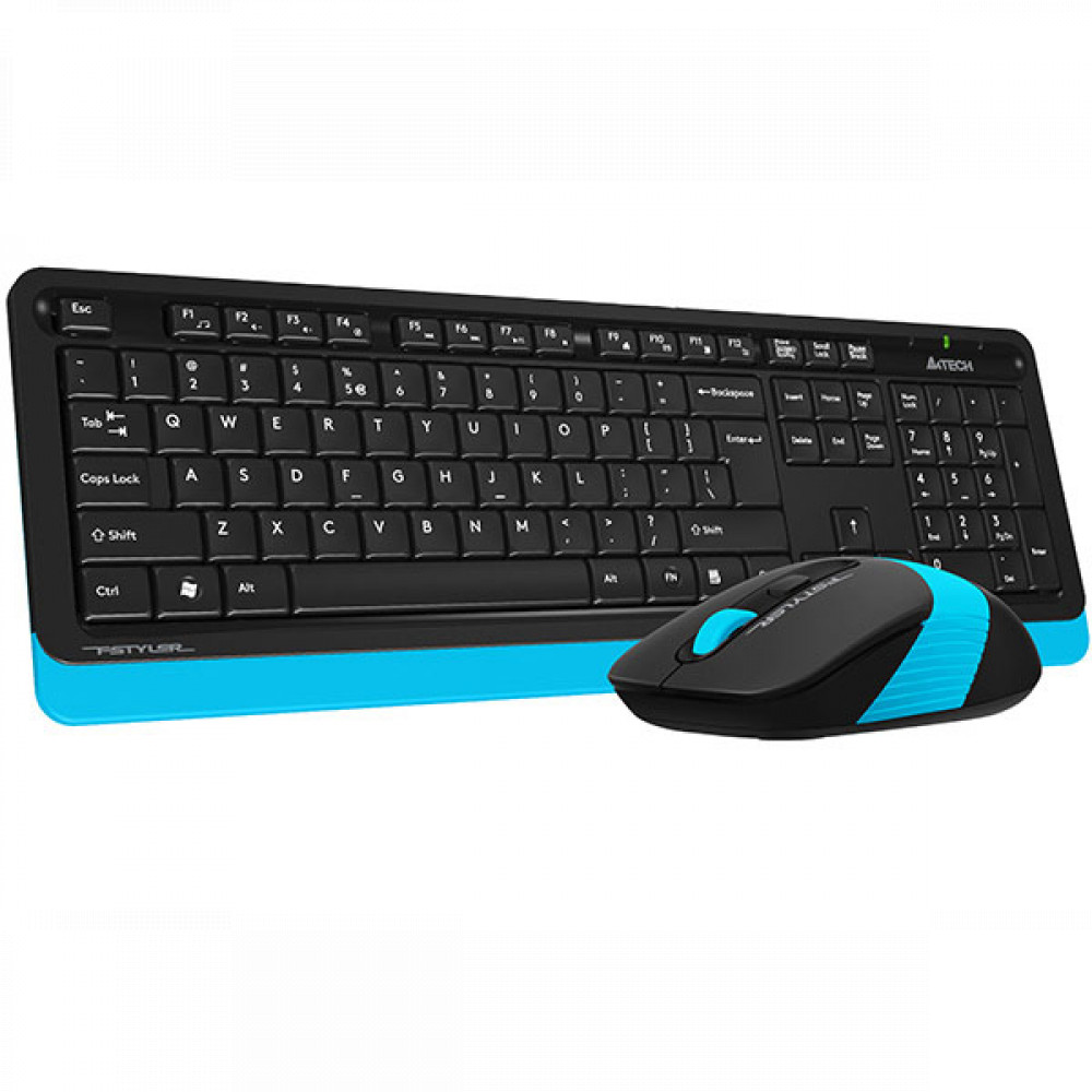 Клавиатура + мышь A4Tech Fstyler FG1010 Blue FG1010 BLUE - миниатюра 13
