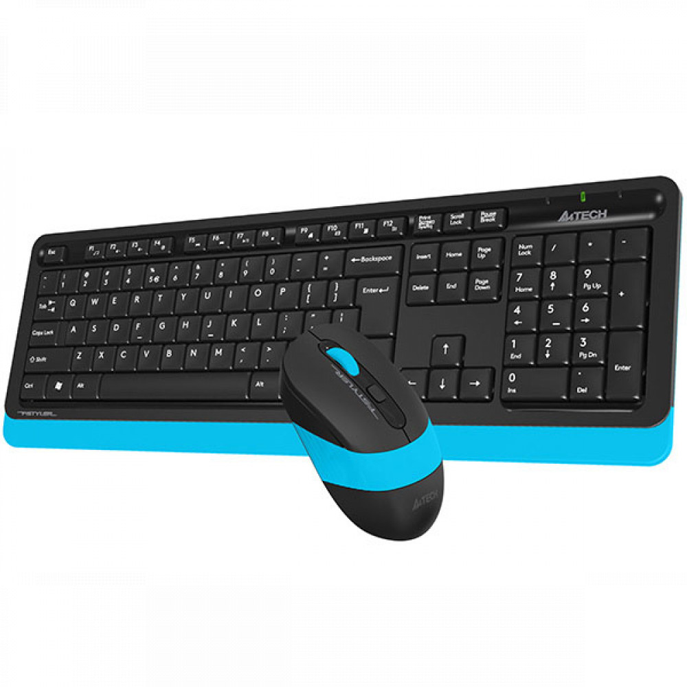 Клавиатура + мышь A4Tech Fstyler FG1010 Blue FG1010 BLUE - миниатюра 12