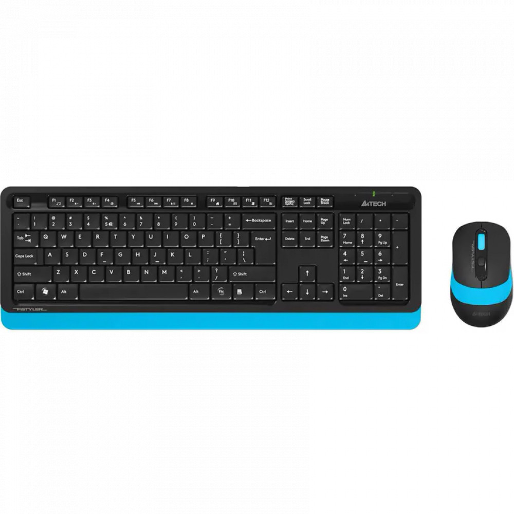 Клавиатура + мышь A4Tech Fstyler FG1010 Blue FG1010 BLUE - миниатюра 10