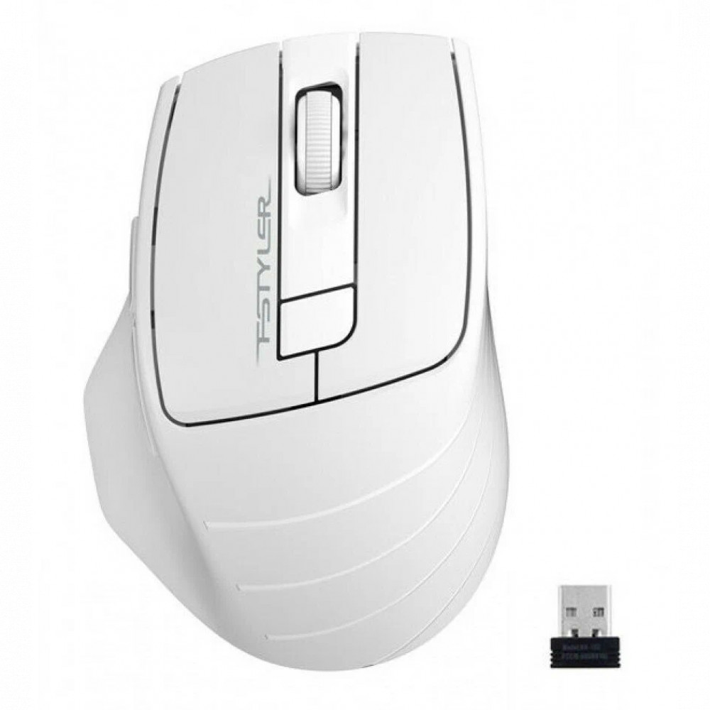 Мышь A4Tech FG30 WHITE Бюджетные, Беспроводная - миниатюра 4