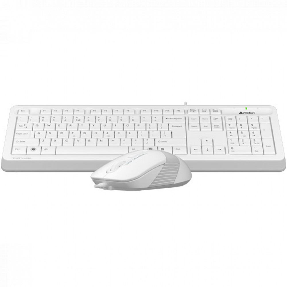 Клавиатура + мышь A4Tech Fstyler F1010 WHITE - миниатюра 7